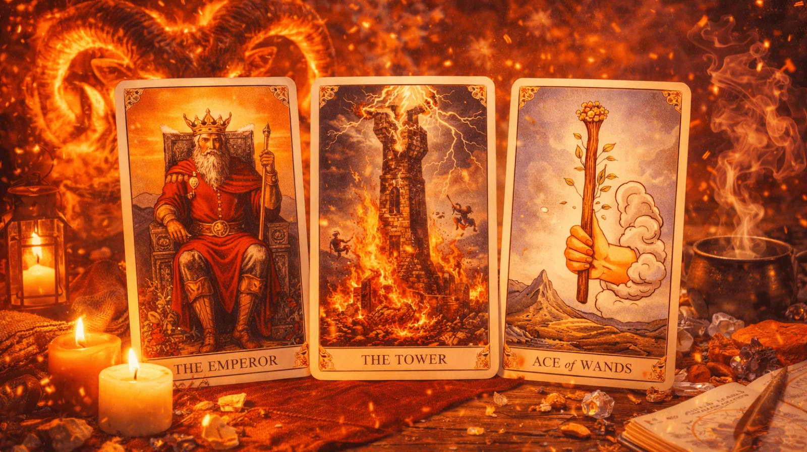 Aries season tarot themes: cards that define the astrological new year