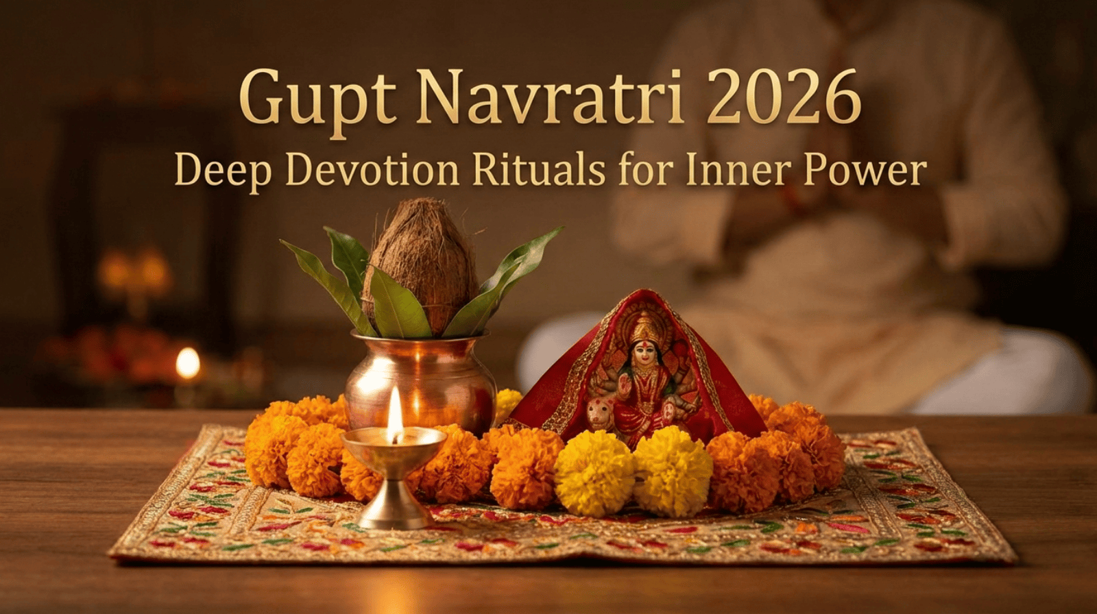 Gupt navratri 2026: deep devotion rituals for inner power
