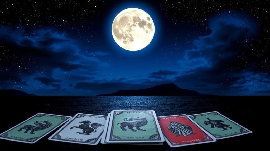 Pulling cards with the full moon in aries: what it really means & how to interpret it